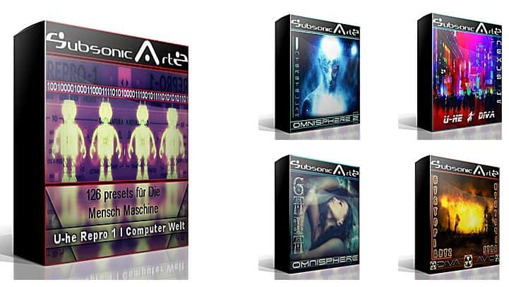 Subsonic Artz Soundsets now Available via Triple Spiral Audio