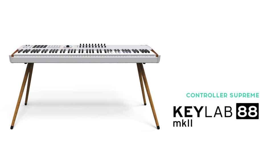 KeyLab 88 MkII ready for Summer of Eurorack Love