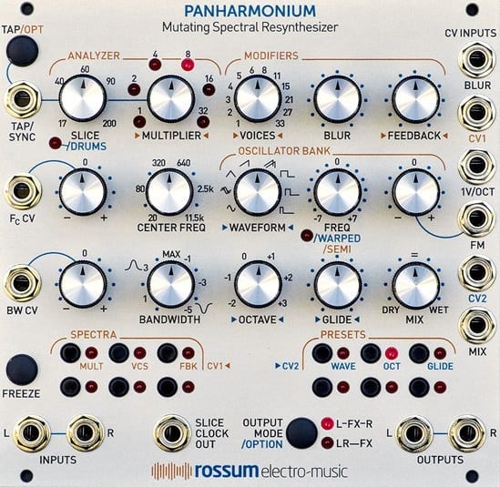 Panharmonium a Mutating Spectral Resynthesizer
