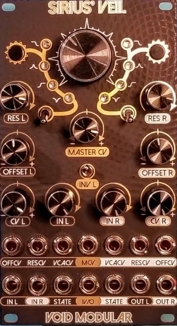 Sirius Veil an Stereo State Variable Filter