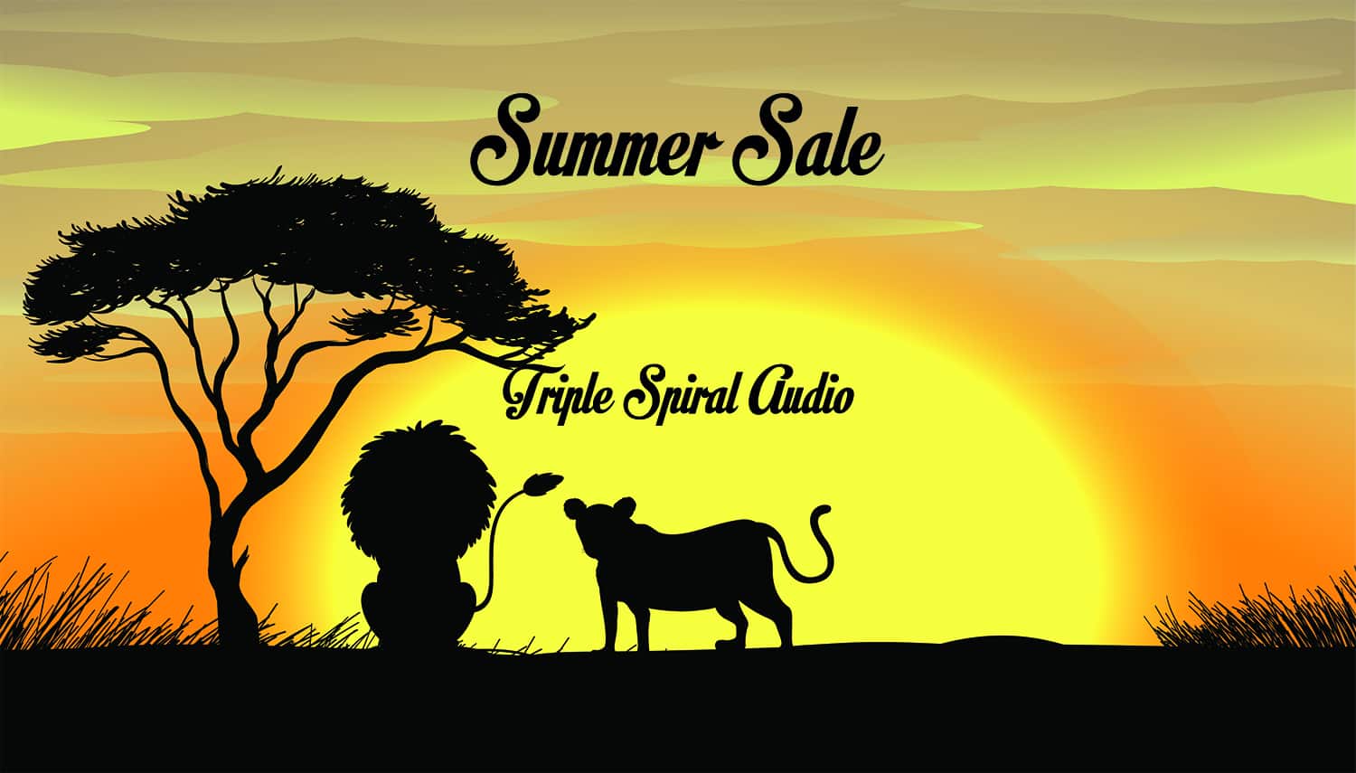 Triple Spiral Audio Summer Sale until July, 19th 2019