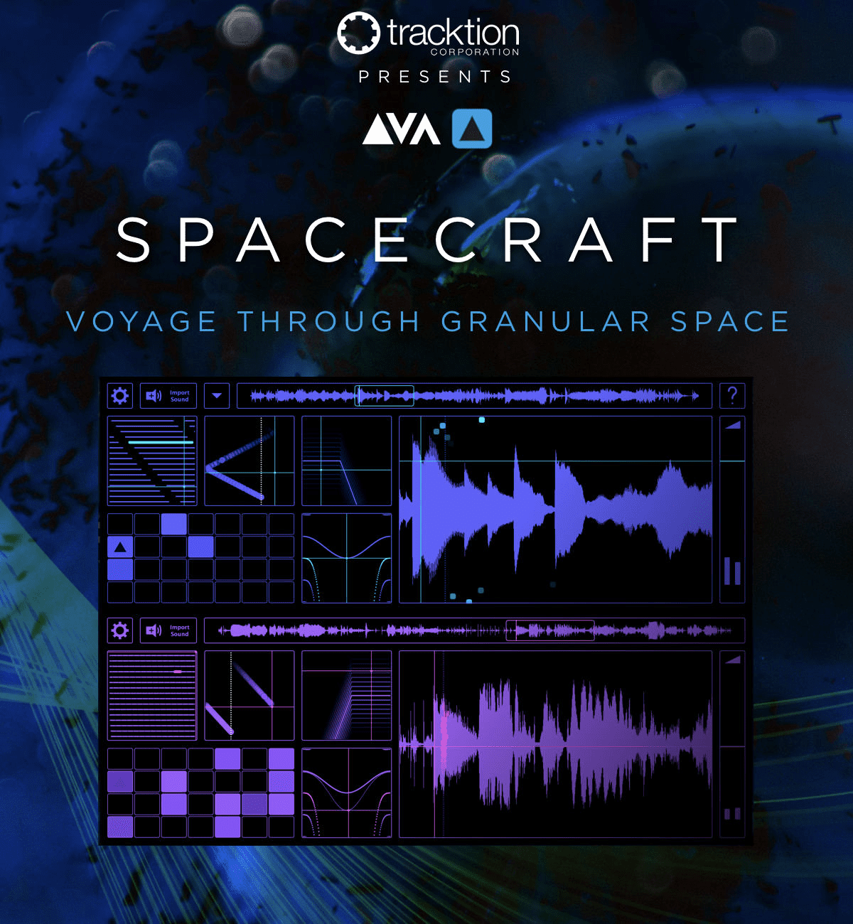 SpaceCraft – A New Granular Synth by Tracktion