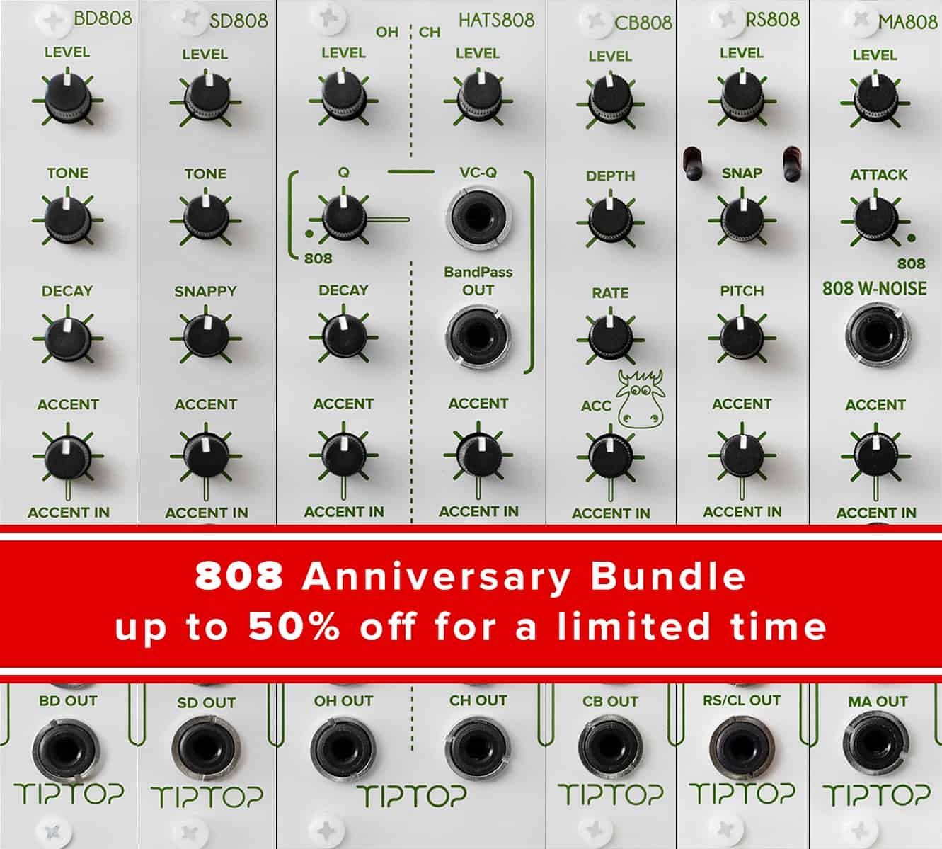 808 Bundle by Tiptop Audio