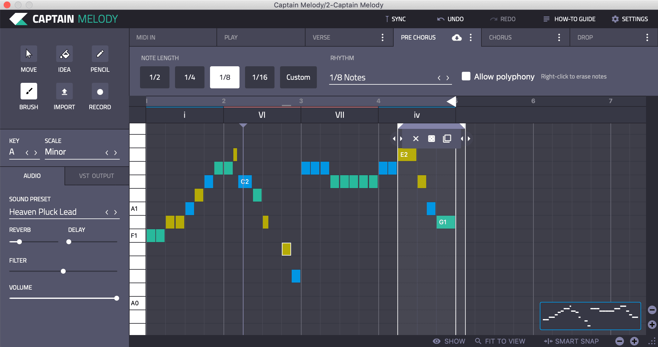 Captain Melody 3.0 Available Now with Outstanding New Features 31 CaptainMelody Paintbrush 2