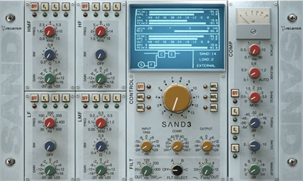 Acustica Audio Launches Sand 3 a British Console Emulation Plugin 8 Compressor