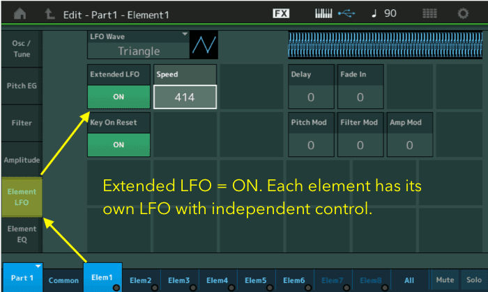 Extended LFO
