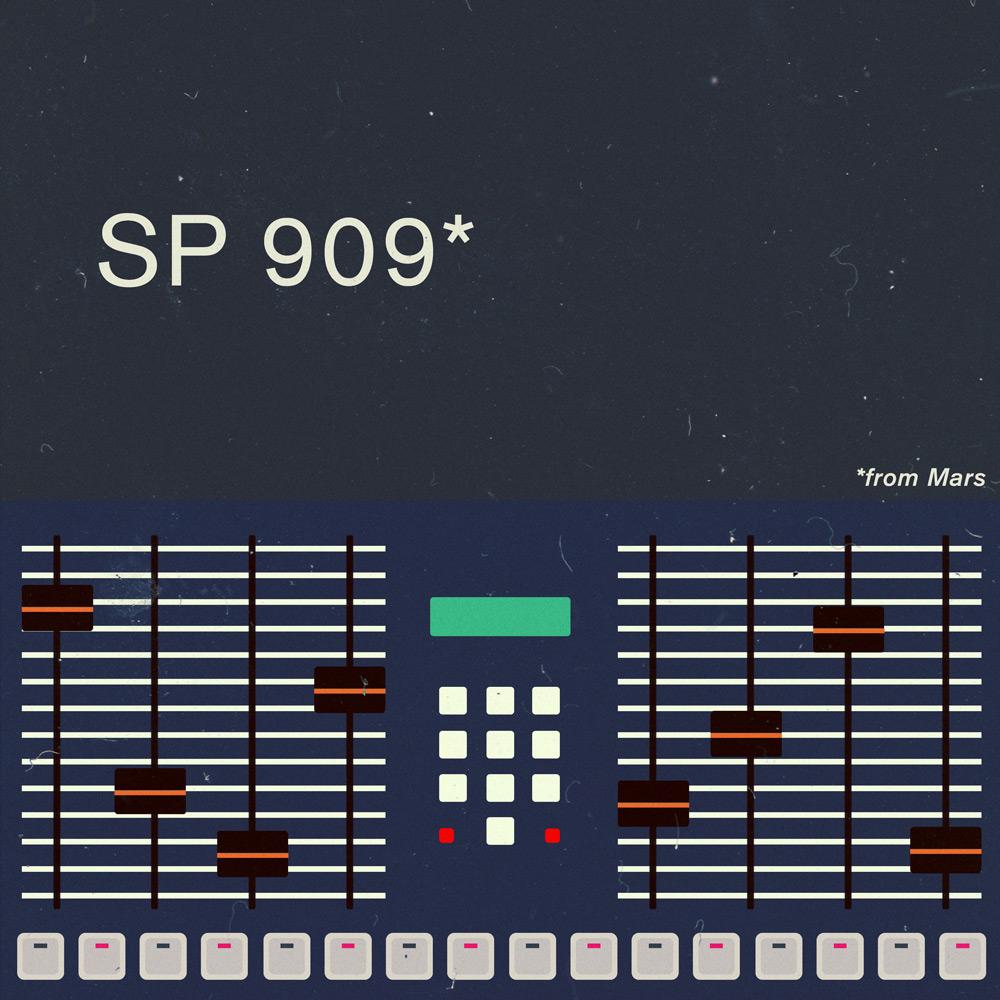 SP 909 Released by Samples From Mars 48 SP 909 Art