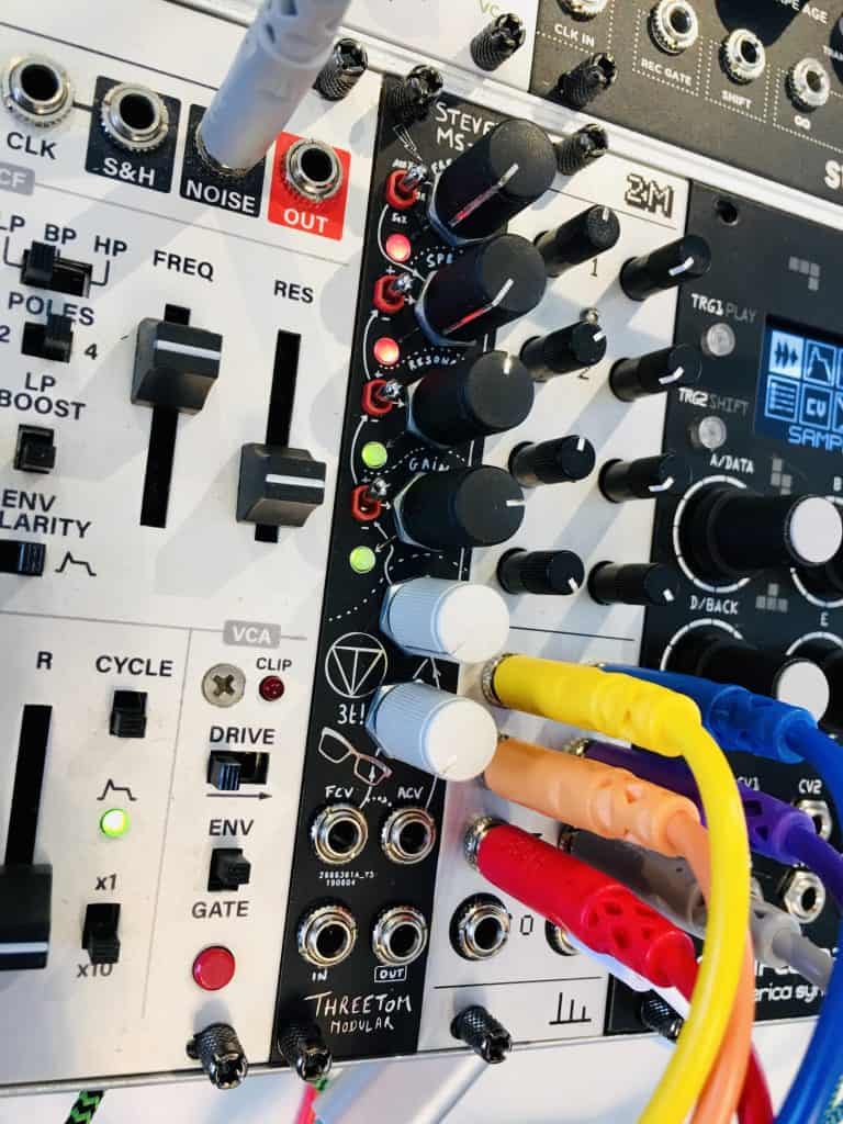 Steve’s MS-22 dual VCF an OTA & MS-20 Filter by ThreeTom Modular Synthesizers