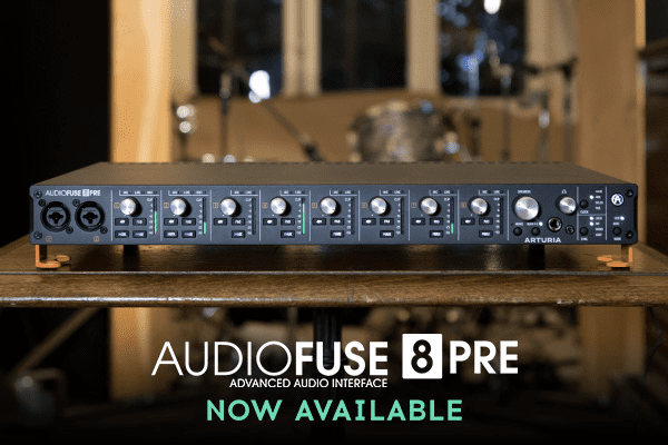Arturia Announces Immediate Availability Of Audiofuse 8pre Interface / Expander