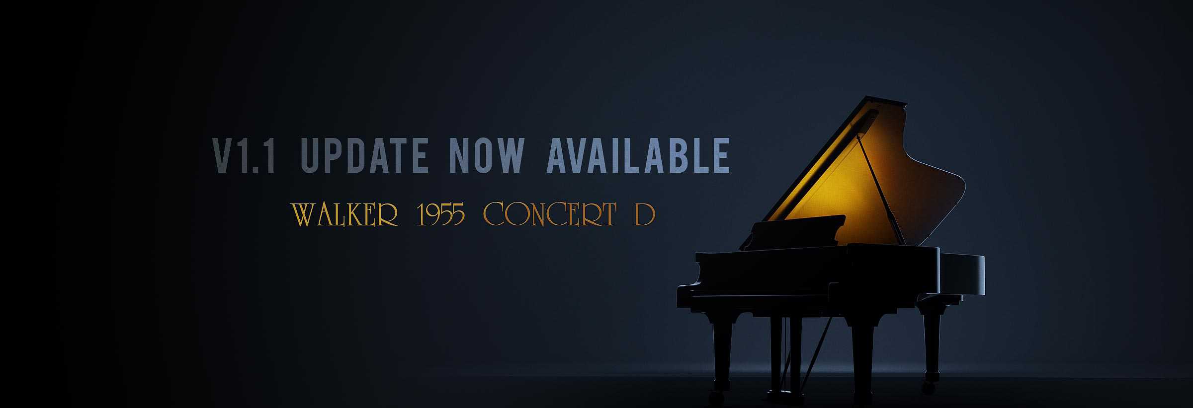 1955 Walker Concert D Embertone’s  Flagship Piano Updated to Version 1.1