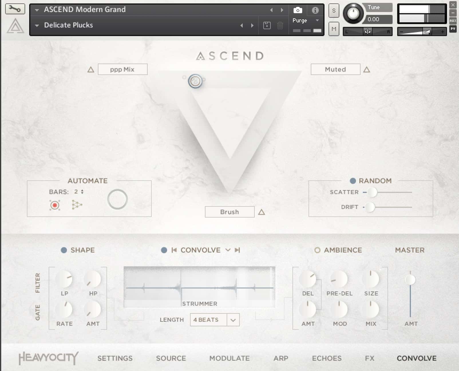 ASCEND – Modern Grand Delicate Plucks