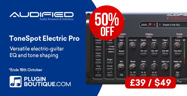 Audified ToneSpot Electric Pro Introductory Sale