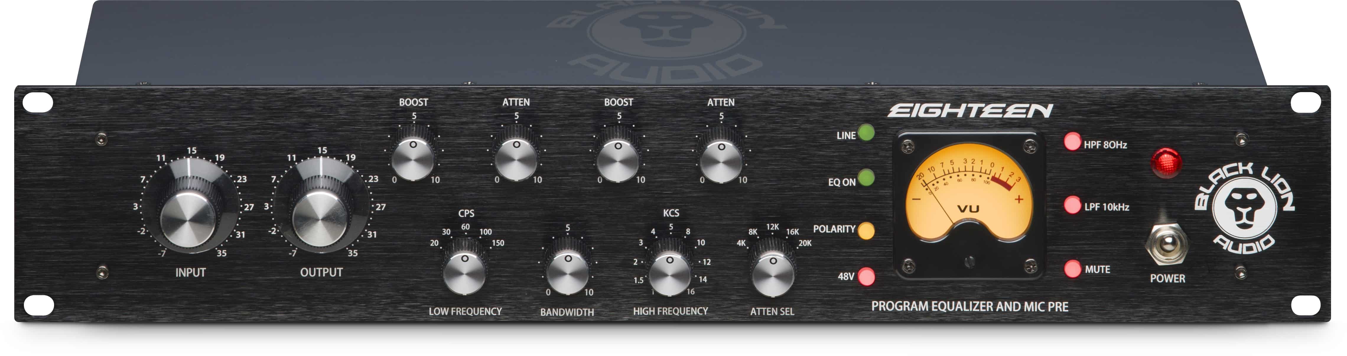 Eighteen Channel Strip  Black Lion Audio