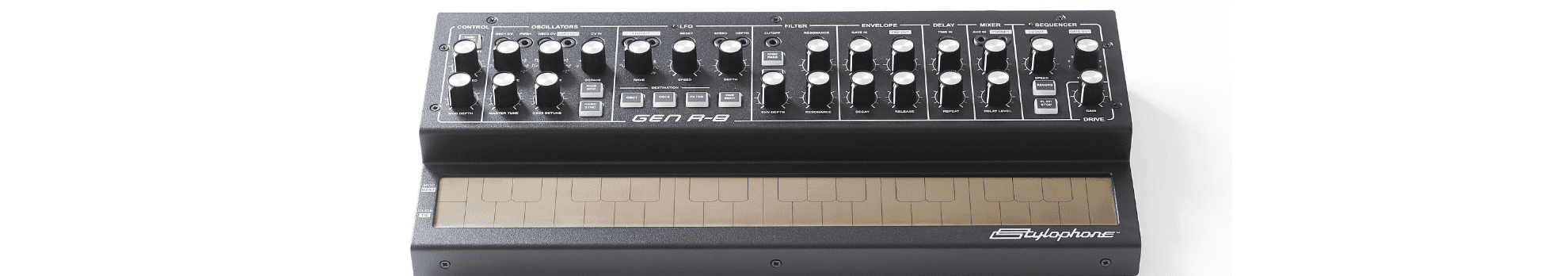 Stylophone GEN R-8 a Touch Analog Synthesizer by Dubreq