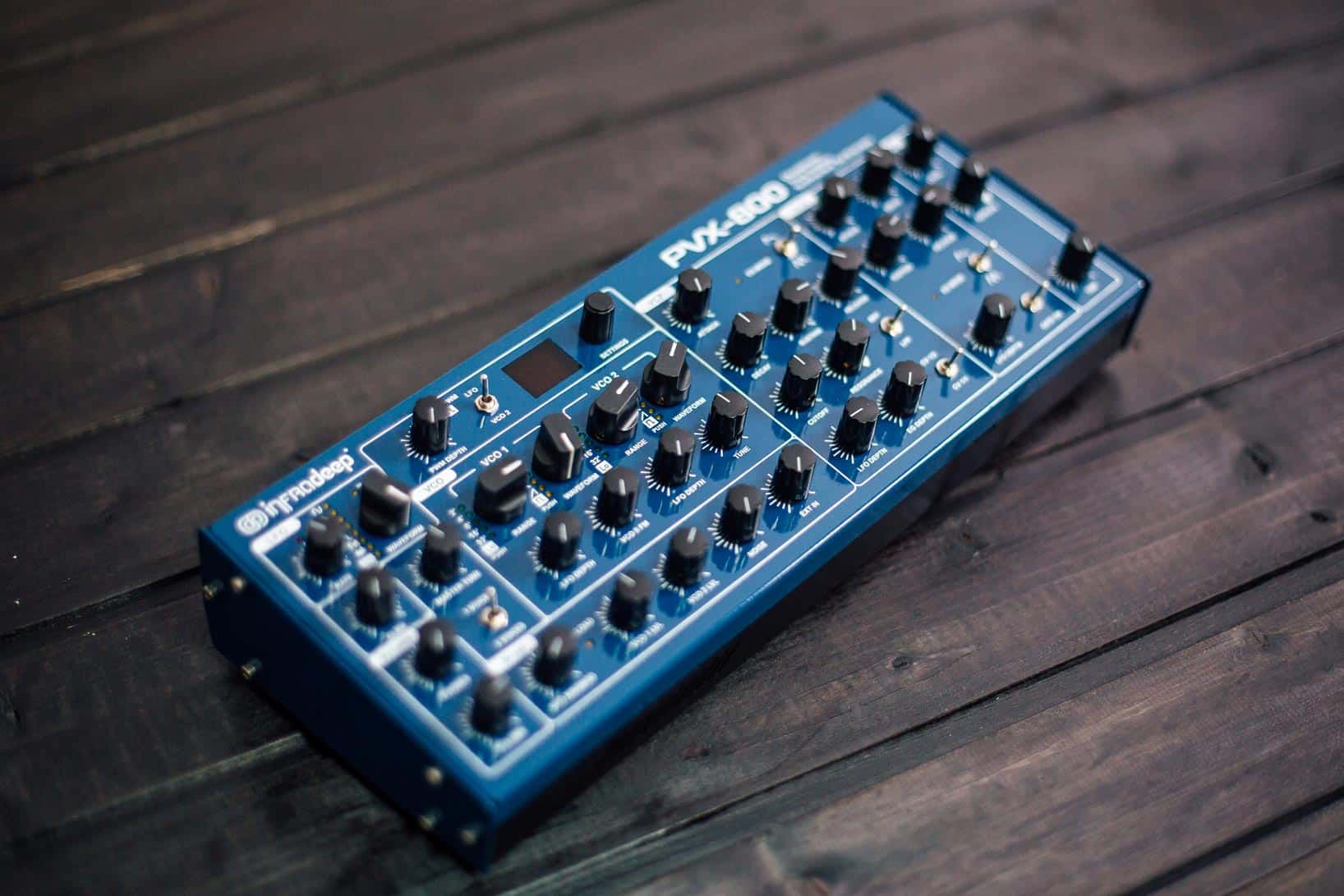 PVX-800 a Polyvox Inspired Analog Synthesizer by InfraDeep Electronics