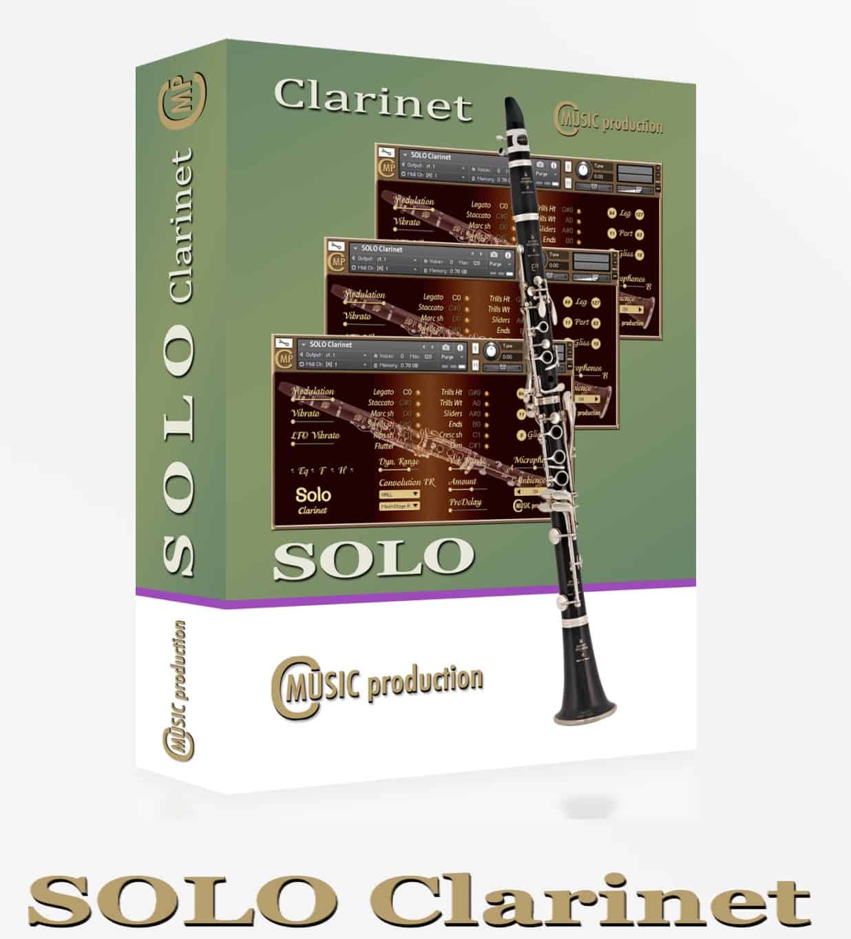 SOLO Clarinet by Cmusic Production 31 SOLO Clarinet in B Library for Kontakt.