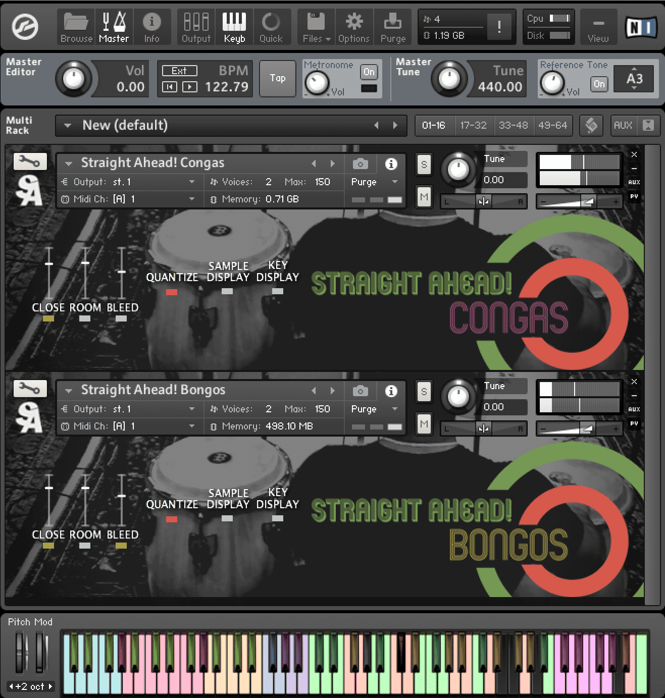 Bongos & Congas by Straight Ahead Samples