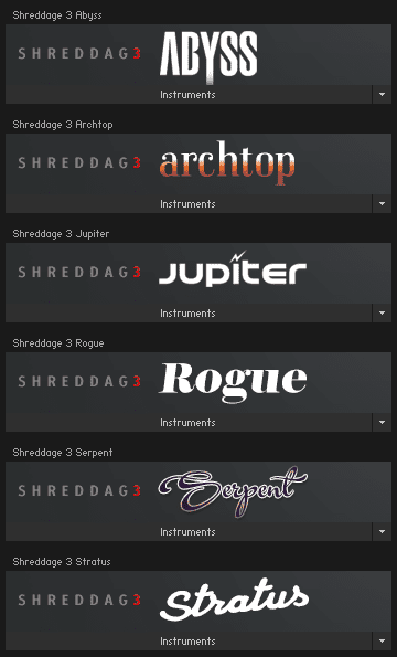 Shreddage 3 Series Update 31 Shreddage 3 Series