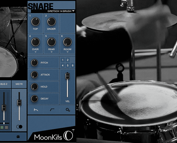 Moonkits –  The Softer Side Of The Drumkit | Modern Brush Drums