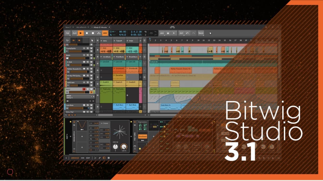 Bitwig Studio 3.1, Beta 1