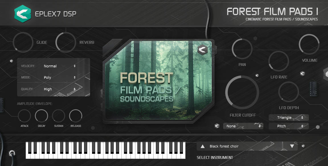 Eplex7 DSP Releases Forest Film Pads