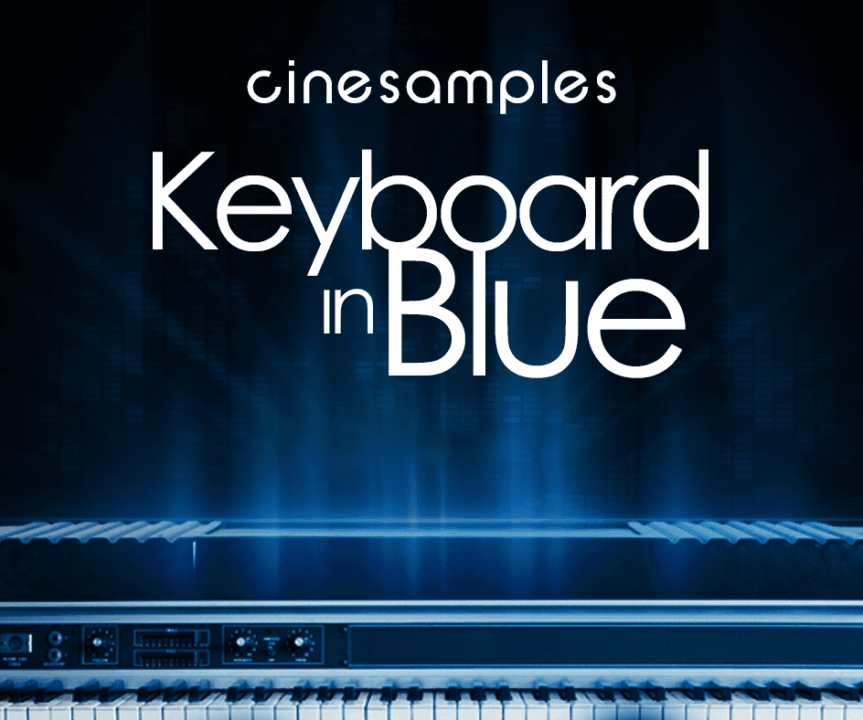 Keyboard in Blue
