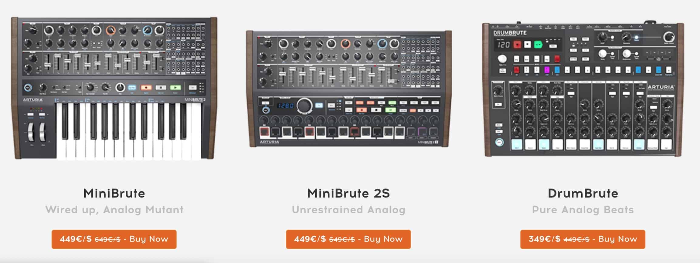 Arturia Announces In-store Black Friday Offer: Up To 50% Off Selected Hardware Synths