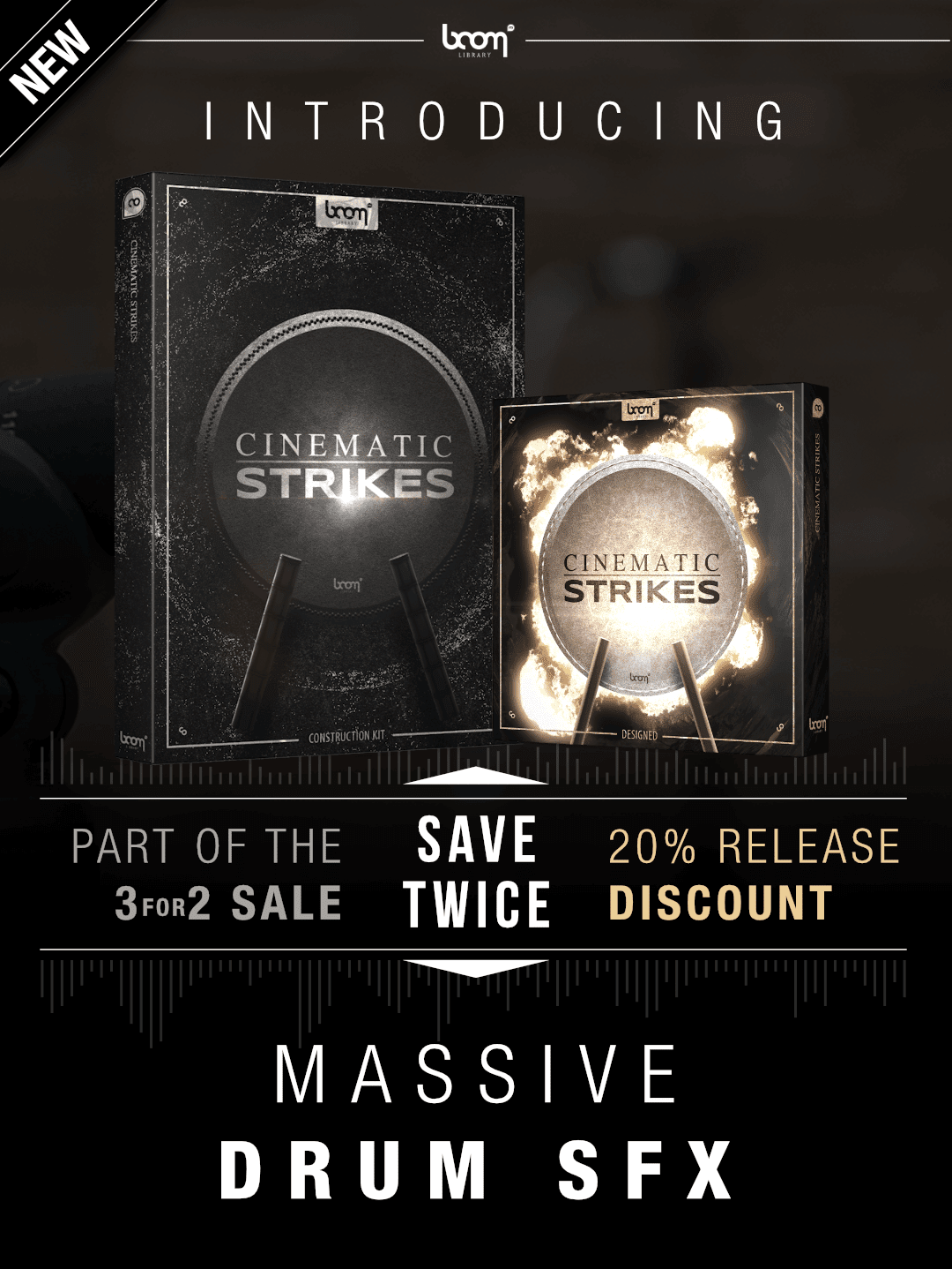 Cinematic Strikes | Enormous Sounding Percussive Hits by BOOM Library 31 image 29