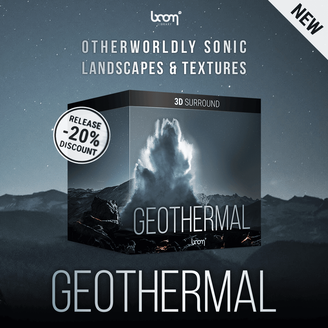 Geothermal Immersive, Otherwordly Sonic Sceneries, and Textures