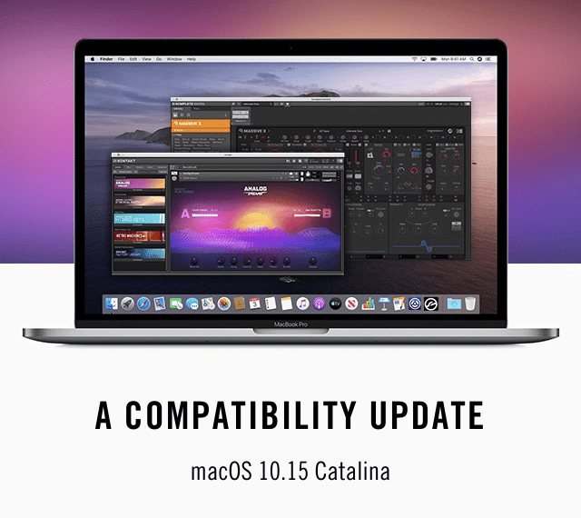 Native Instruments Products and macOS 10.15 Catalina