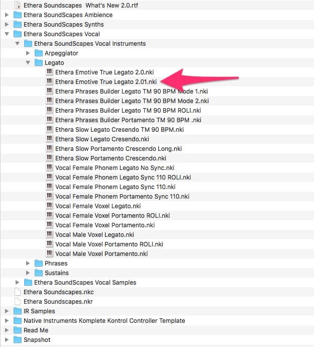 Ethera Soundscapes 2 updated to 2.01 3 Ethers Soundscapes 2.01 upgrade location 1575720159371