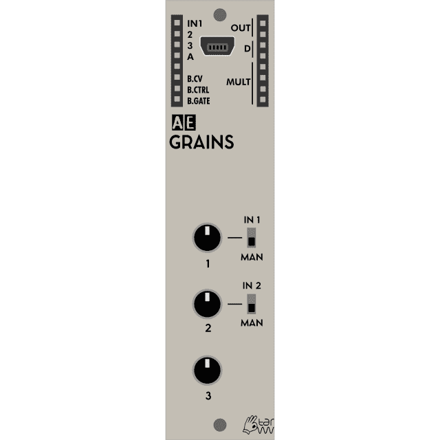GRAINS a Granular Oscillator Multi Purpose Module for AE Modular