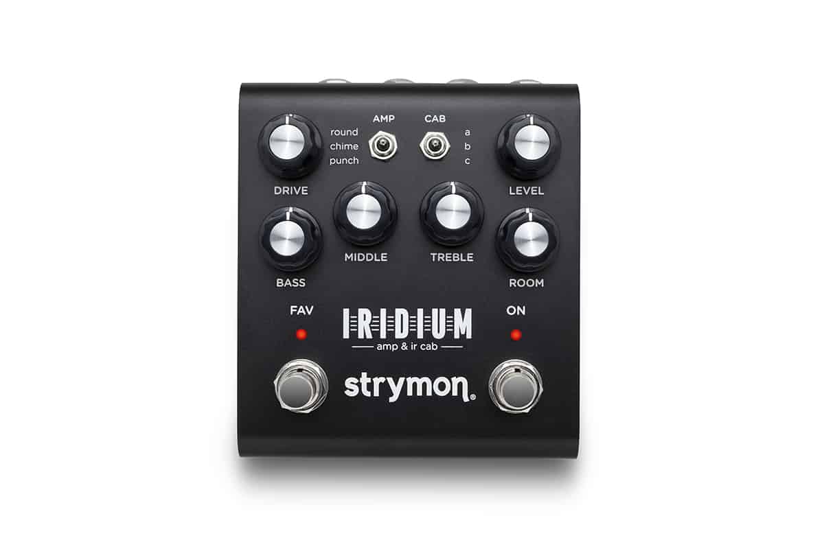 Iridium Pedal an Amp Modeler & Impulse Response Cabinet by Strymon