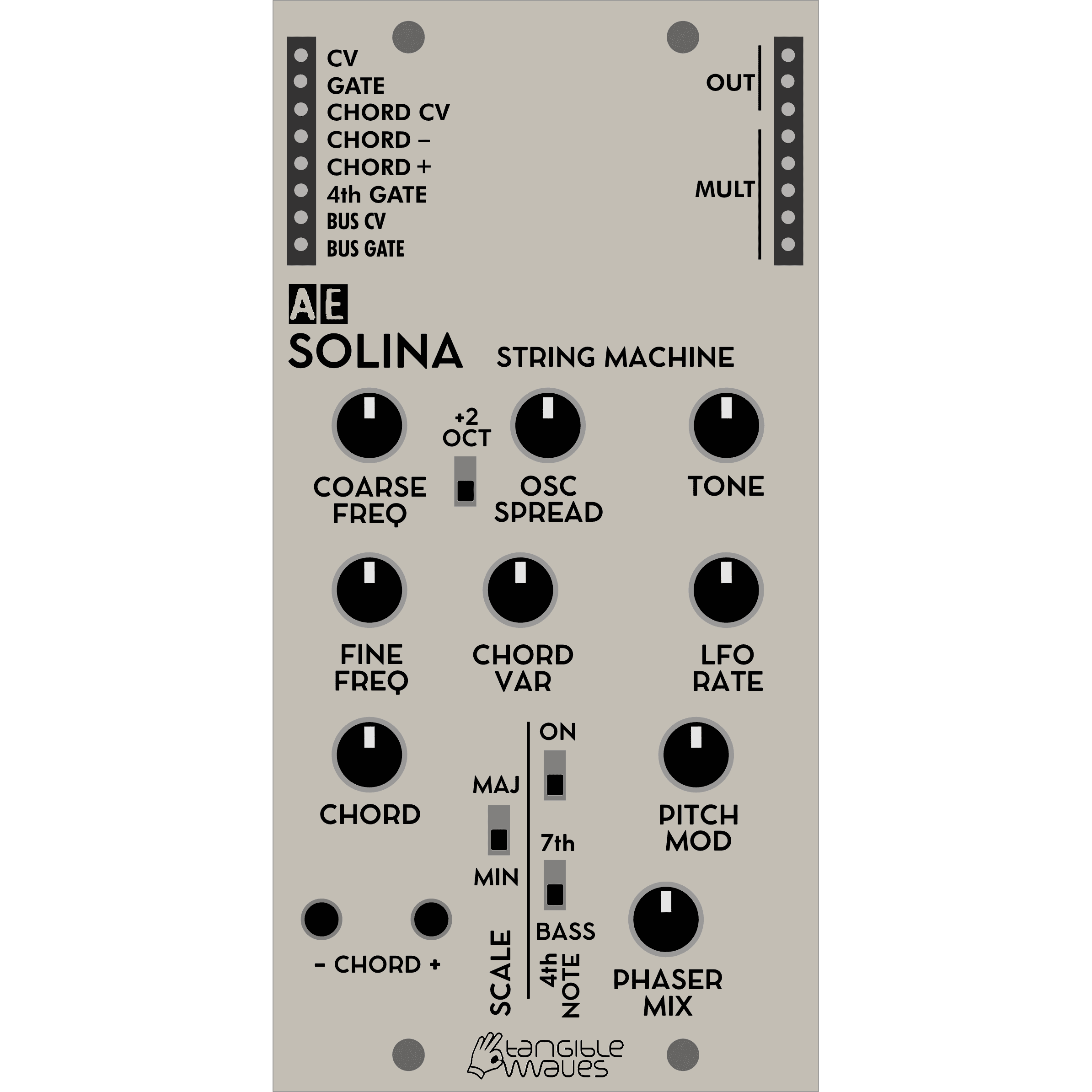 SOLINA a Truly Juicy String Synthesizer Module for AE Modular