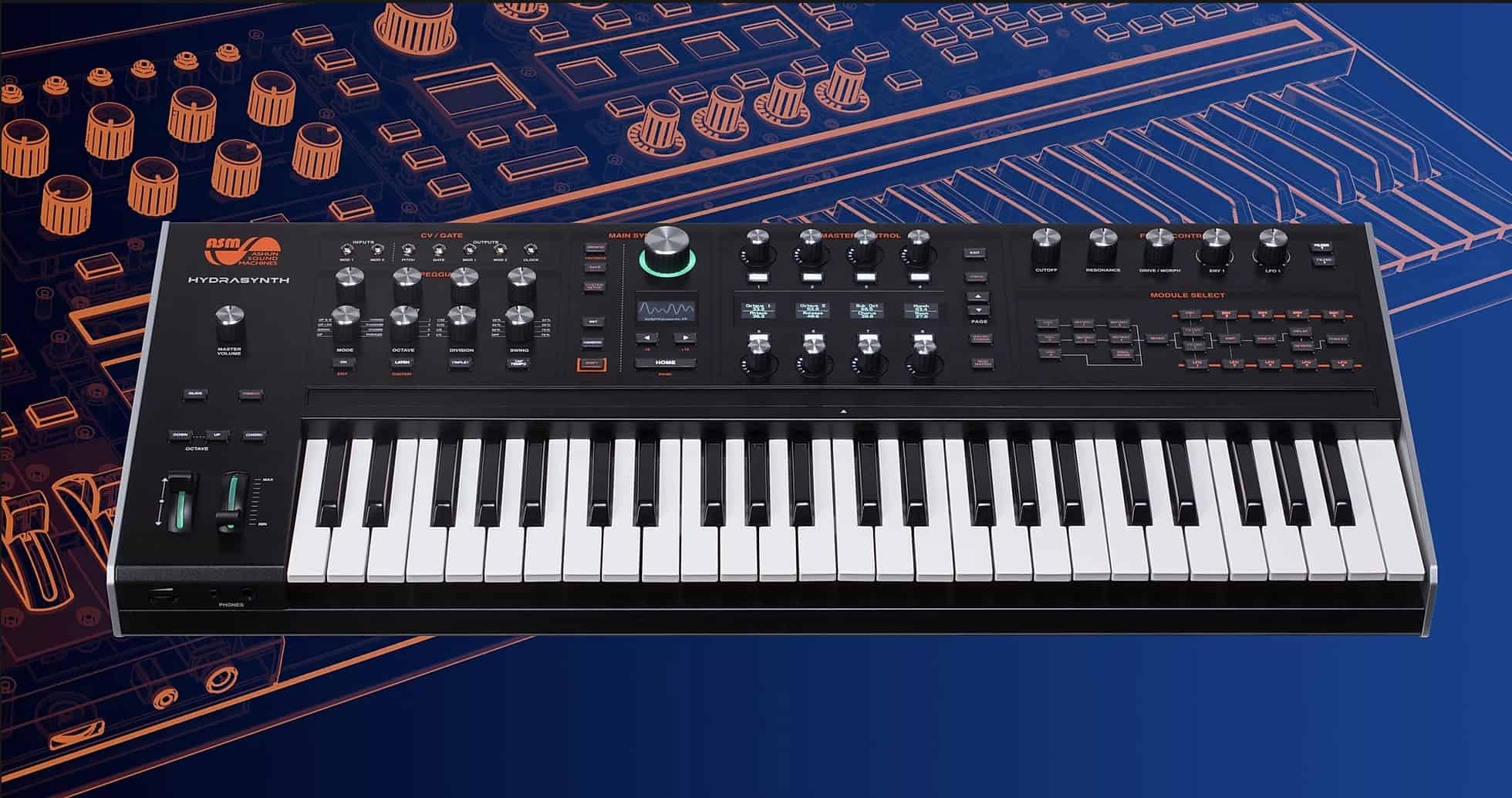 Ashun Sound Machines (ASM) Introduces Hydrasynth with Version 1.3.0 Firmware Update