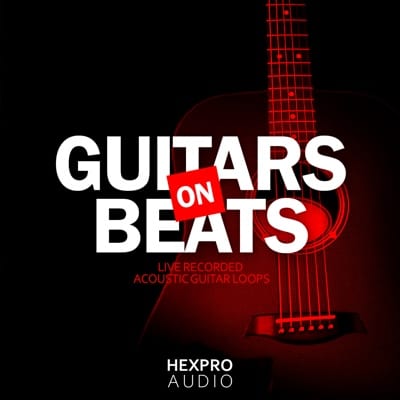 HexPro Audio Guitars On Beats Trap Guitar Loops
