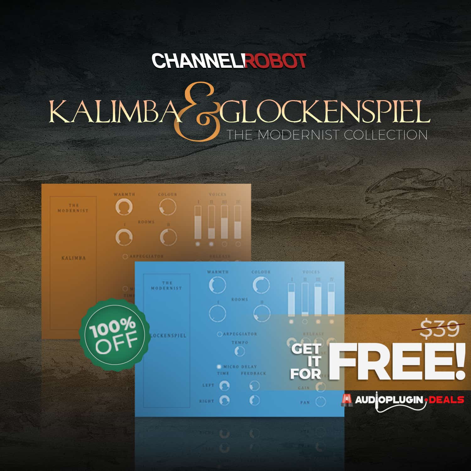 Free for two Week: The Modernist Collection:  Kalimba & Glockenspiel by Channel Robot