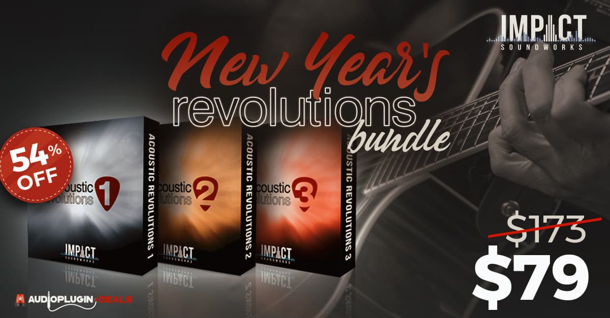54% OFF: New Year’s Revolutions Bundle by Impact Soundworks