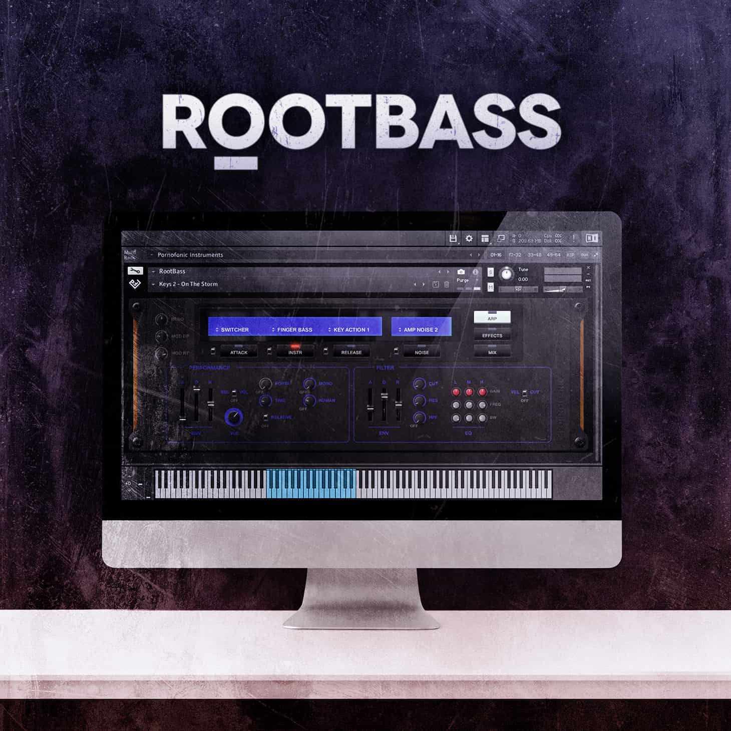 RootBass by pornofonic Instruments – The Next Dirty Kontakt Instrument for Filthy Minds