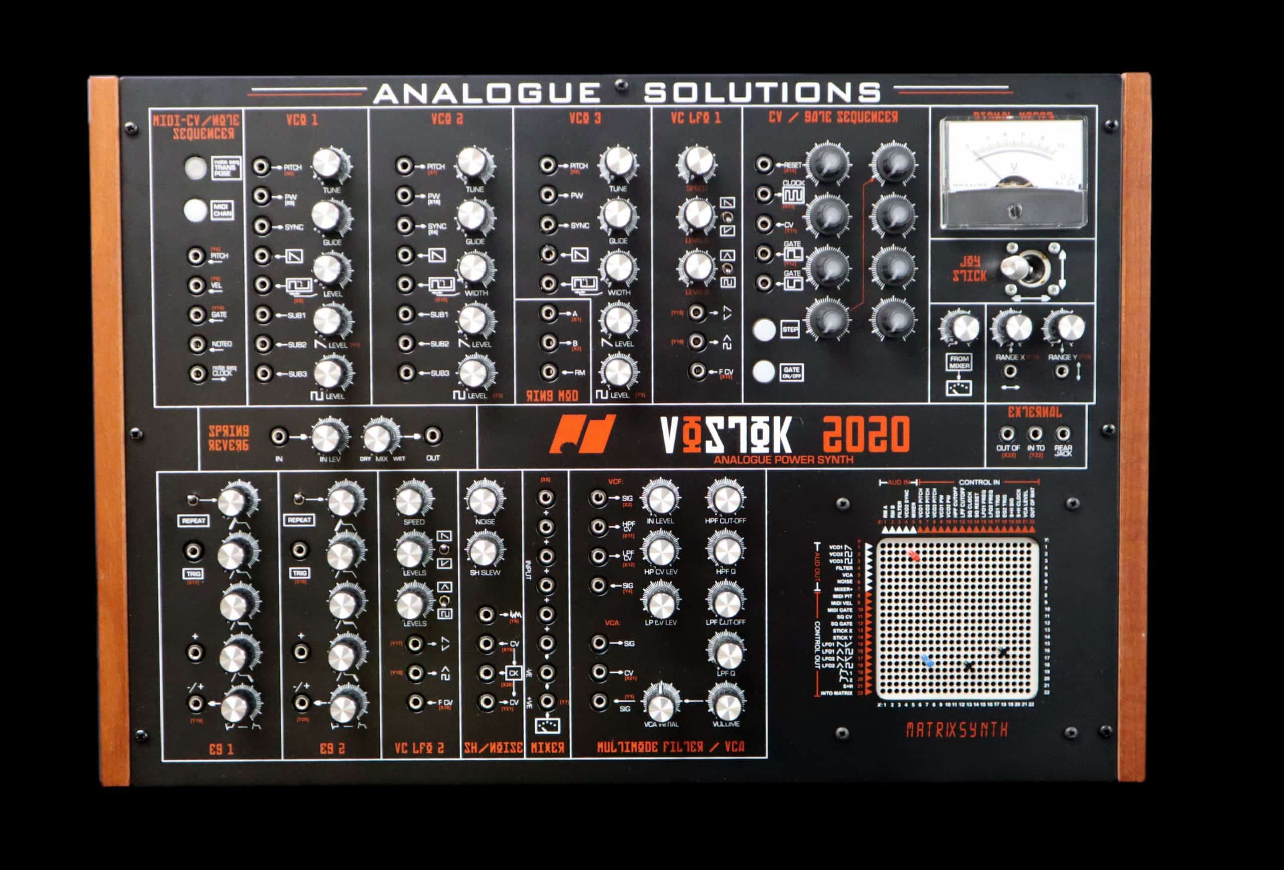 Vostok2020 an Analogue Power Synth