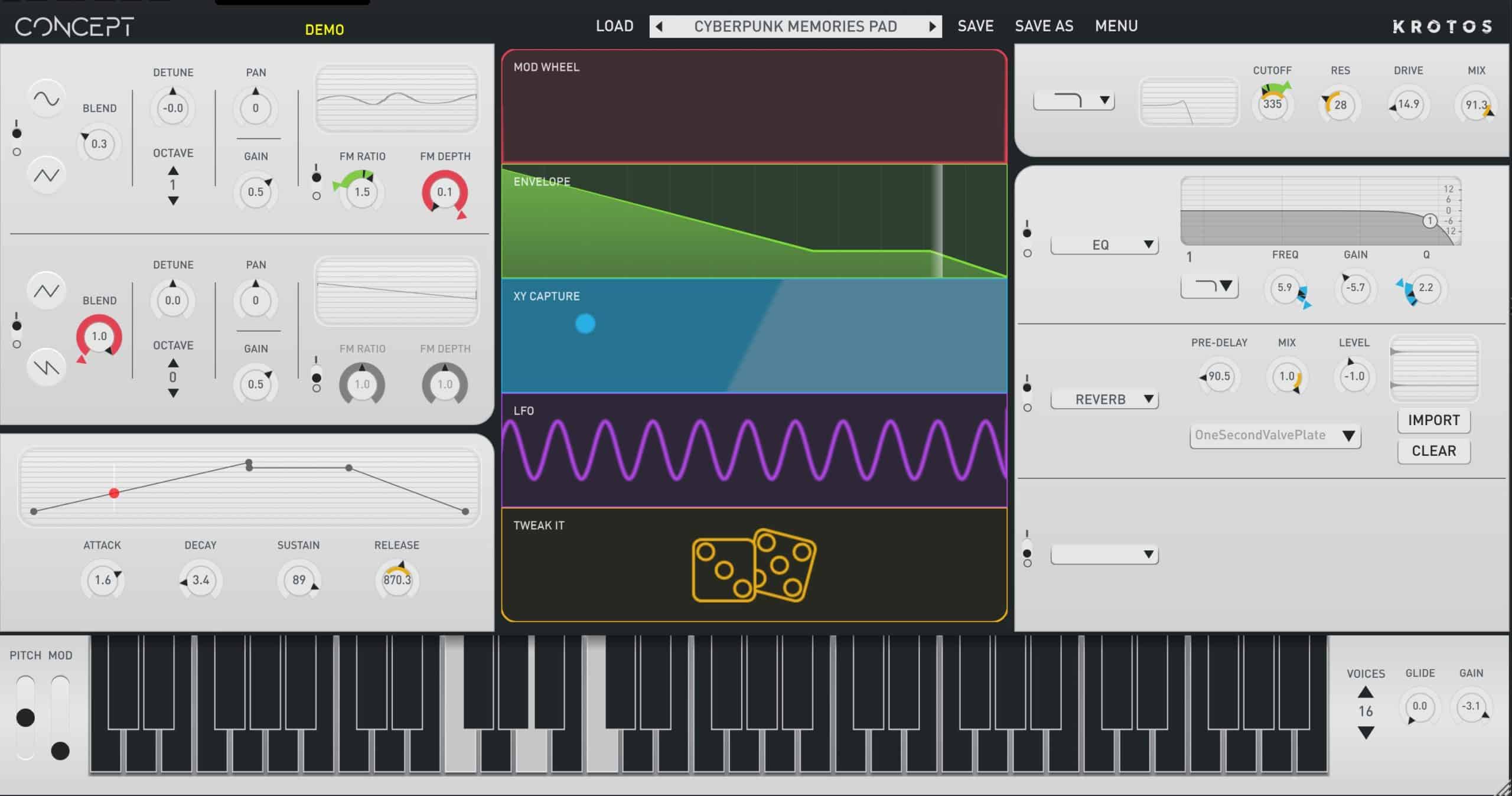 Concept by Krotos – a Synth in Motion