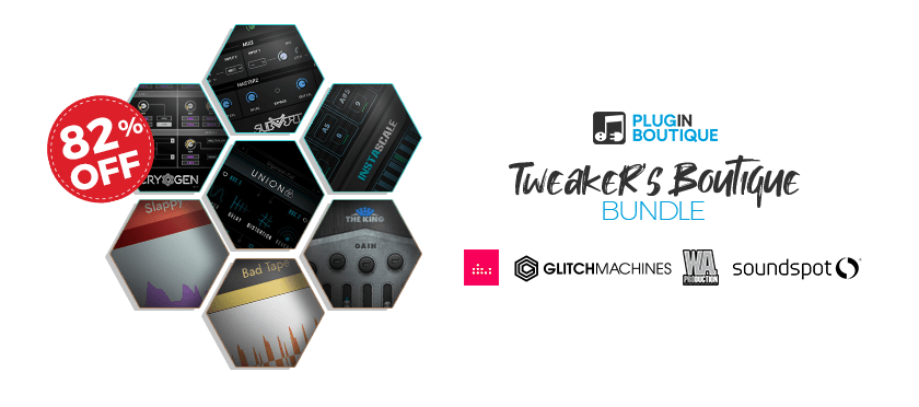 TWEAKER'S BOUTIQUE BUNDLE by PLUGIN BOUTIQUE 10 PRODUCT TILE