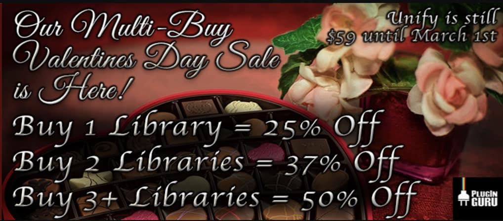 PlugInGuru Synth Libraries for Valentines Day Sale 31 PlugInGuru Synth Libraries for Valentines Day Sale