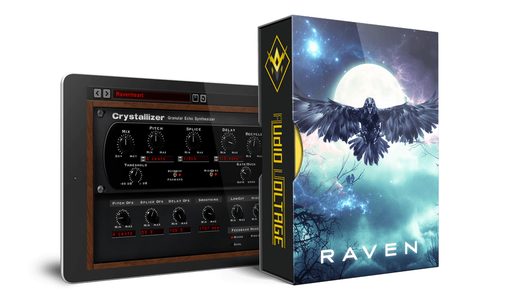 Raven – Exclusive Preset Library for Soundtoys Crystallizer