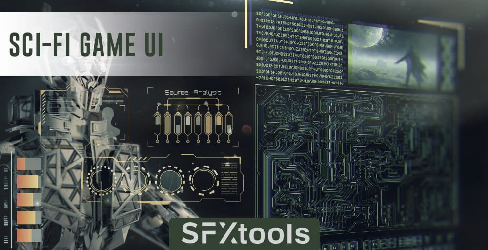 Sci-Fi Game UI by SFXtools 32