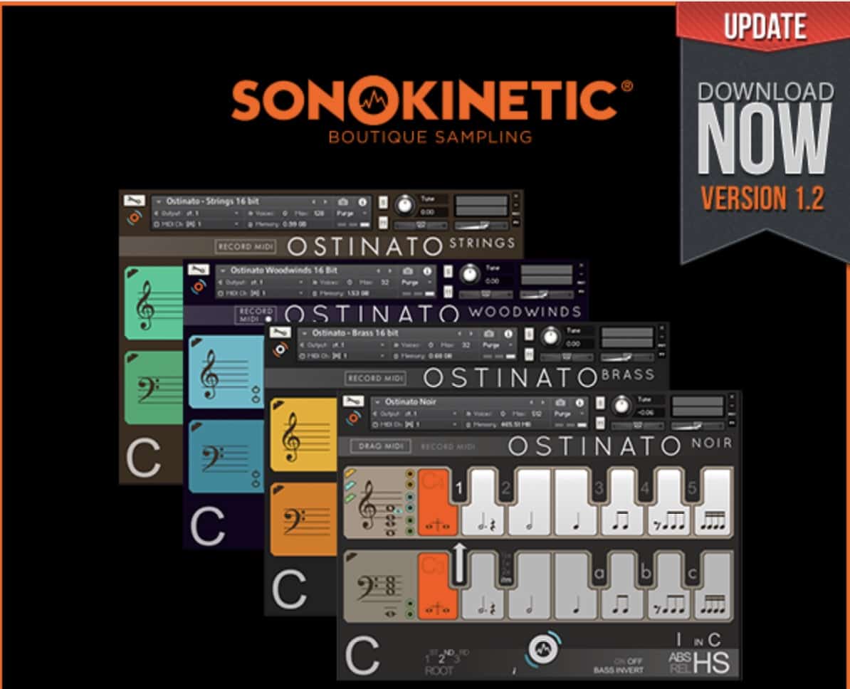 Sonokinetic’s Ostinatos Updated