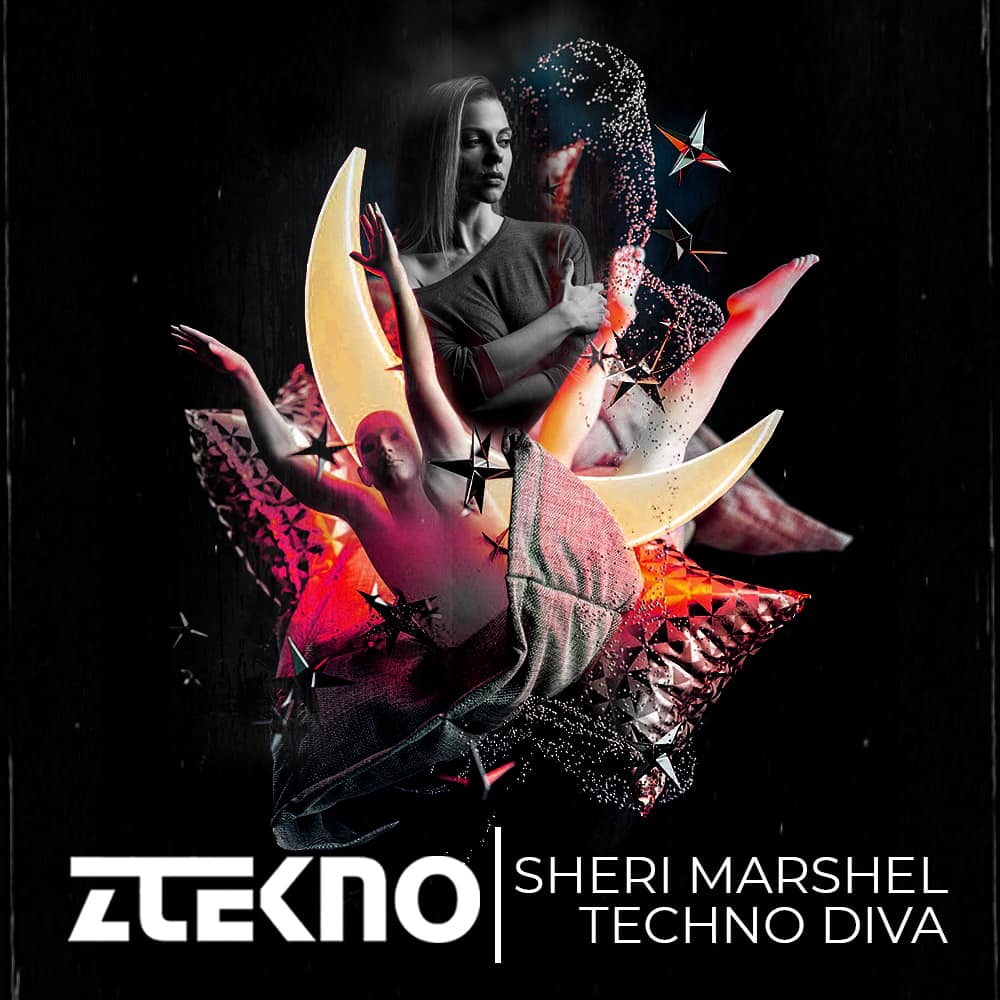 ZTEKNO Sheri Marshel Techno Diva underground techno royalty free sounds Ztekno samples royalty free 1000x1000 1