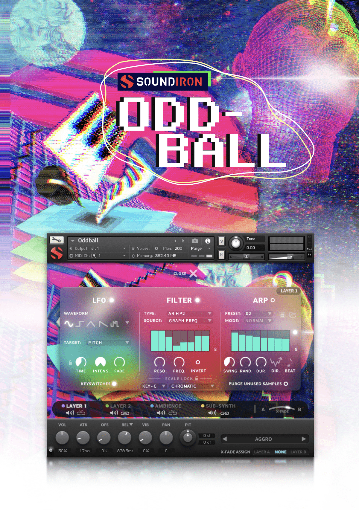 Oddball: A Variety of Platter of Synth Sounds for Kontakt. 31 image 17