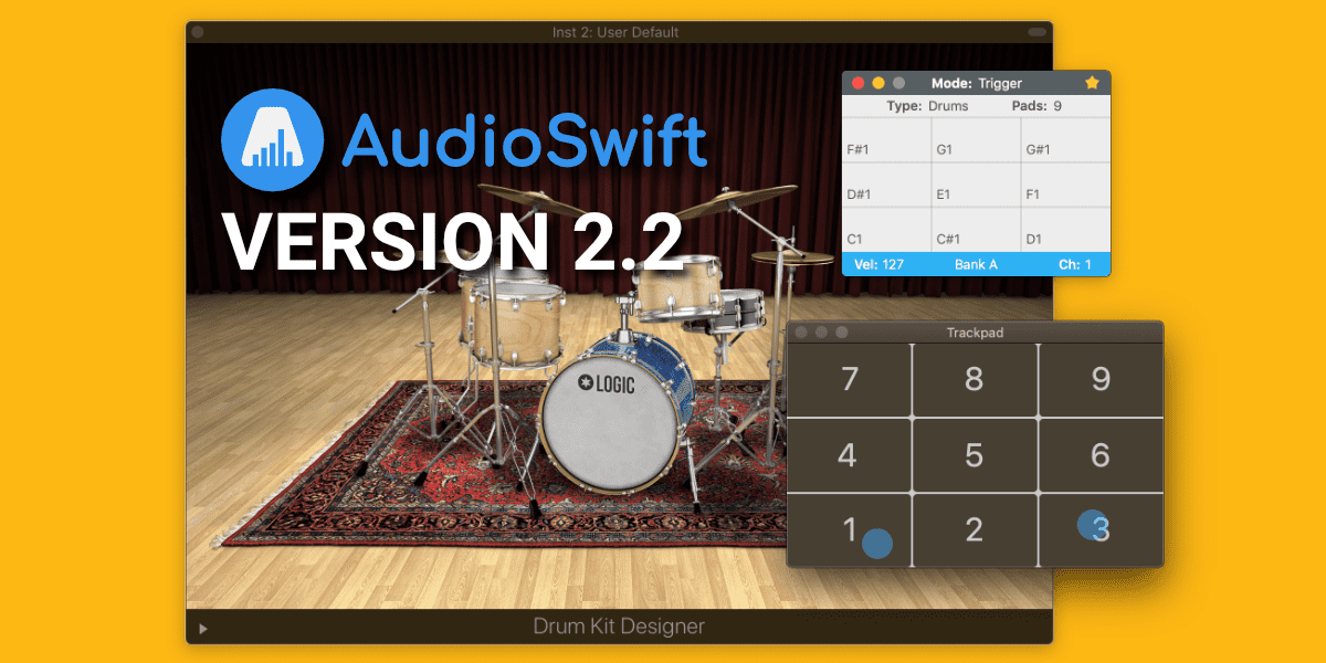 AudioSwift 2.2 with Velocity Response & 30% Off Sale