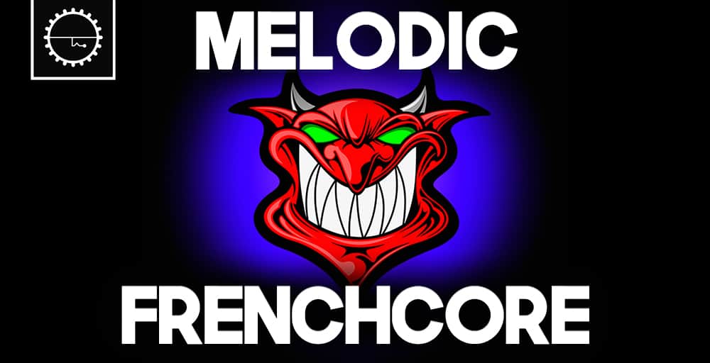 Melodic Frenchcore by Industrial Strength 3 4 Frenchcore Melodic Frenchcore hardcore bass drums hardcore kicks drum loops Synth loops midi muisc loops 1000 x 512